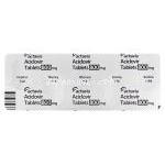 アシクロビル錠、ジェネリックゾビラックス、アシクロビル800mg 包装裏面